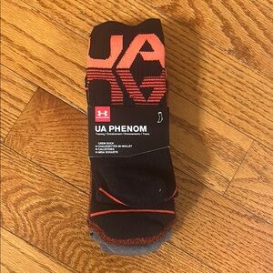 COPY - Under Armour Black and Red Athletic Socks